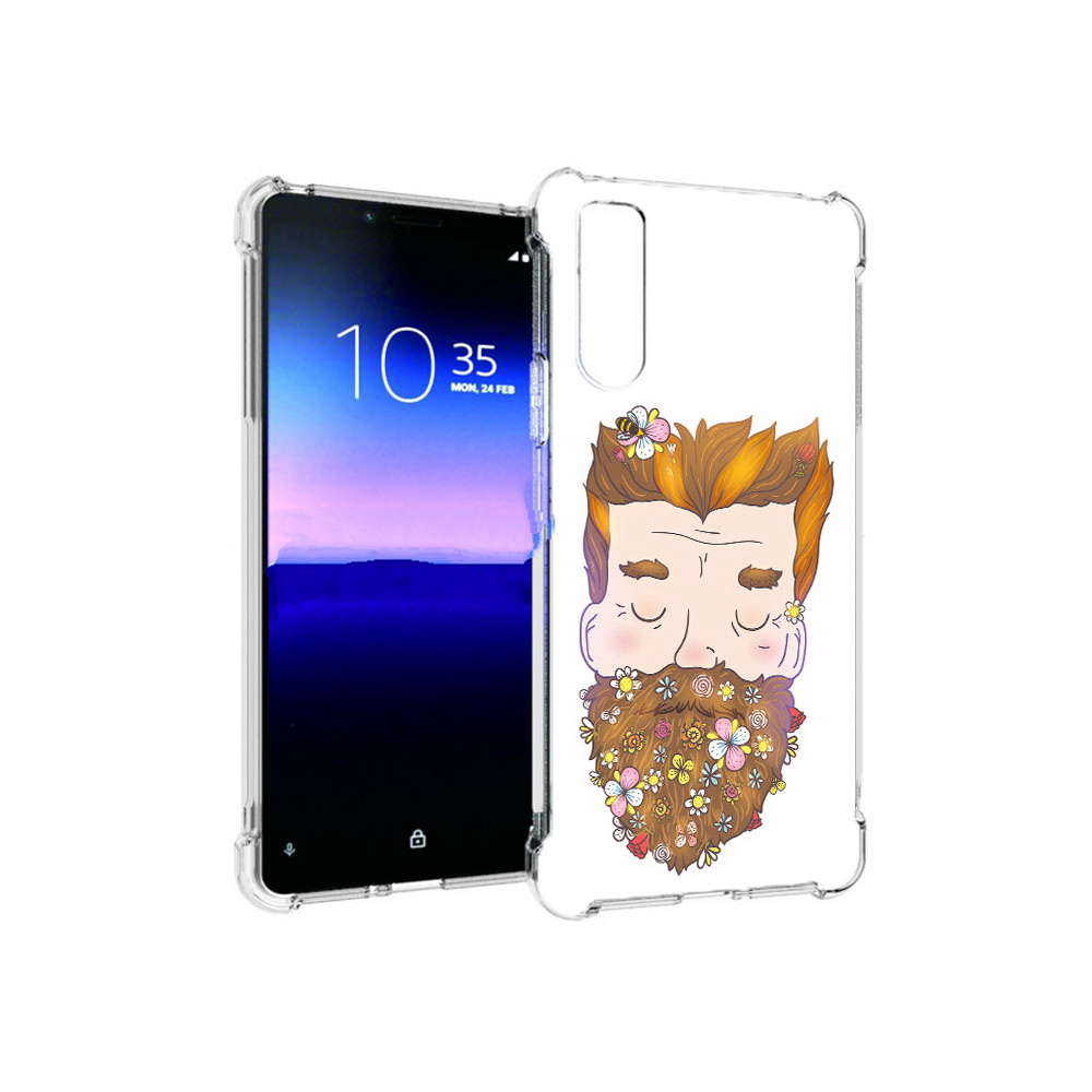 Чехол MyPads Tocco для Sony Xperia 10 II мужчина с цветами в бороде (PT158941.227.489), Прозрачный, Tocco
Чехол MyPads Tocco для Sony Xperia 10 II мужчина с цветами в бороде (PT158941.227.489), Прозрачный, Tocco