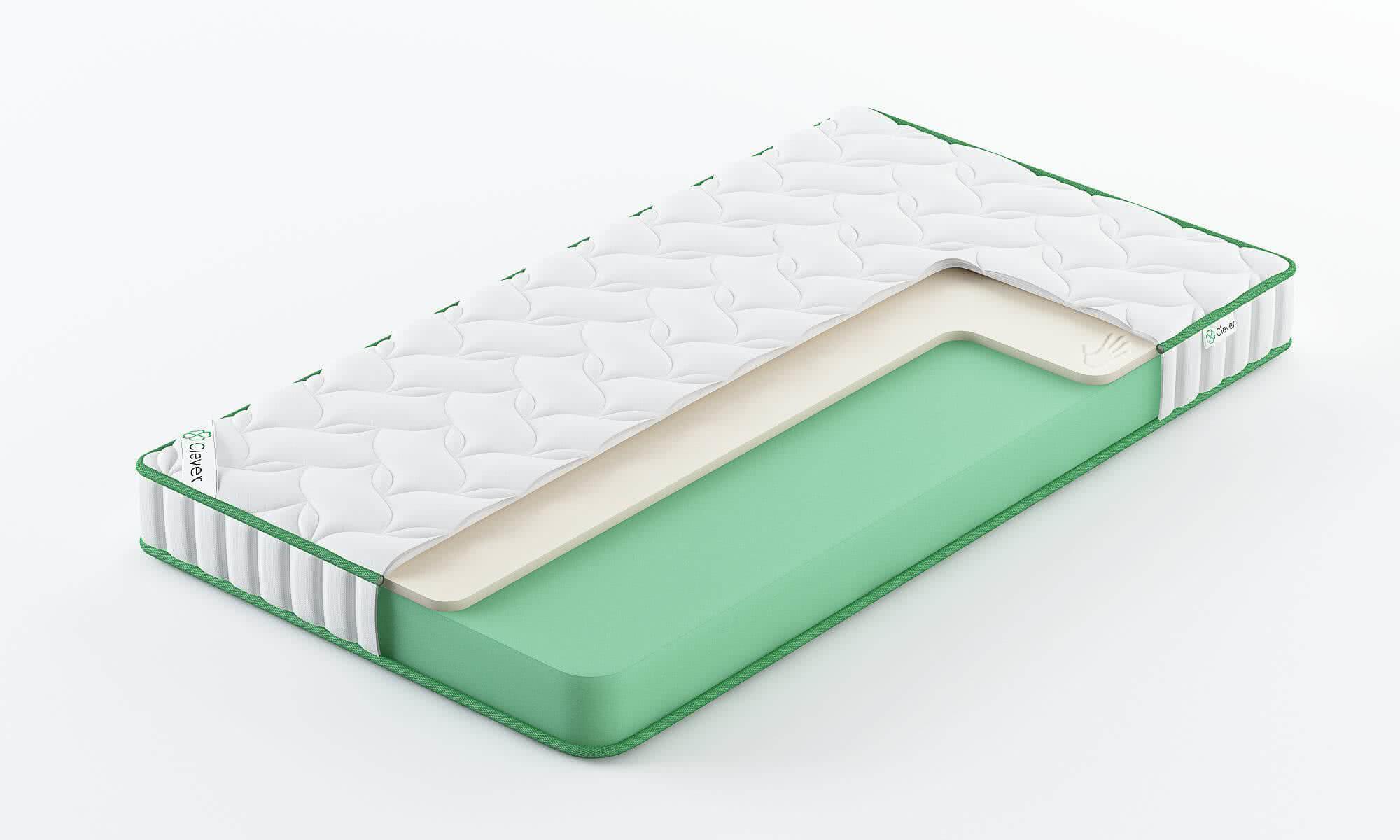 Матрас Clever Flash 170x220, Белый, CLEVER FLASH 
Матрас Clever Flash 170x220, Белый, CLEVER FLASH