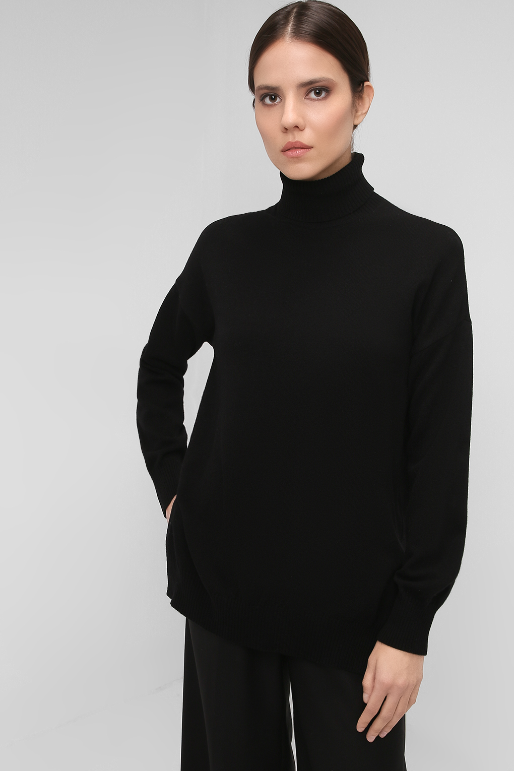 фото Свитер женский sabrina scala ss2109t3292 черный xs