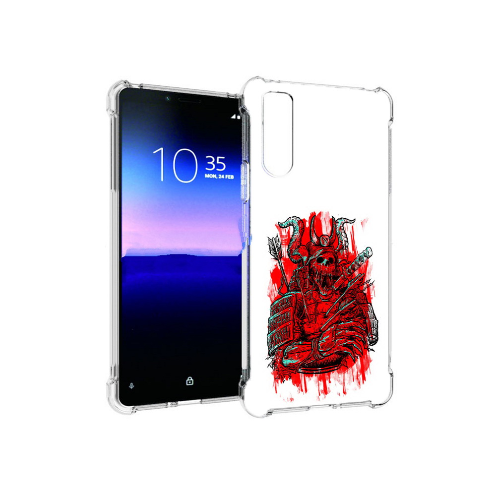 Чехол MyPads Tocco для Sony Xperia 10 II красный скелет воин (PT158941.227.413), Прозрачный, Tocco
Чехол MyPads Tocco для Sony Xperia 10 II красный скелет воин (PT158941.227.413), Прозрачный, Tocco