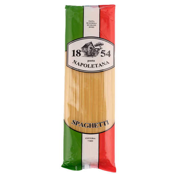 Макаронные изделия Pasta Napoletana Спагетти 400 г
Макаронные изделия Pasta Napoletana Спагетти 400 г