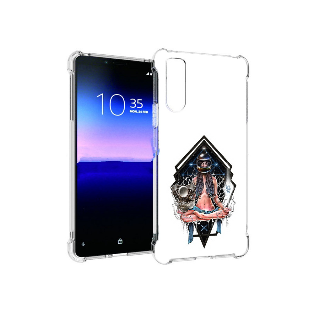 Чехол MyPads Tocco для Sony Xperia 10 II красивая девушка в шлеме (PT158941.227.406), Прозрачный, Tocco
Чехол MyPads Tocco для Sony Xperia 10 II красивая девушка в шлеме (PT158941.227.406), Прозрачный, Tocco