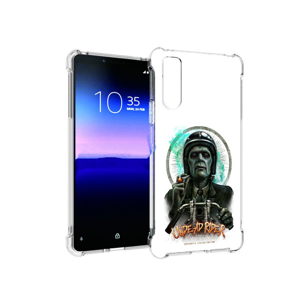 Чехол MyPads Tocco для Sony Xperia 10 II зеленый мужчина с сигаретой на мотоцикле, Прозрачный, Tocco
Чехол MyPads Tocco для Sony Xperia 10 II зеленый мужчина с сигаретой на мотоцикле, Прозрачный, Tocco