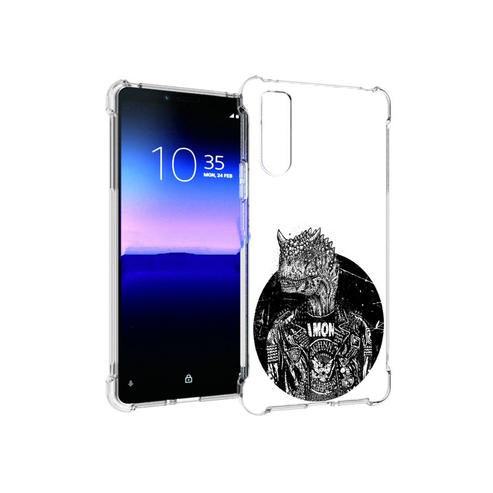 Чехол MyPads Tocco для Sony Xperia 10 II динозавр в куртке (PT158941.227.328), Прозрачный, Tocco
Чехол MyPads Tocco для Sony Xperia 10 II динозавр в куртке (PT158941.227.328), Прозрачный, Tocco