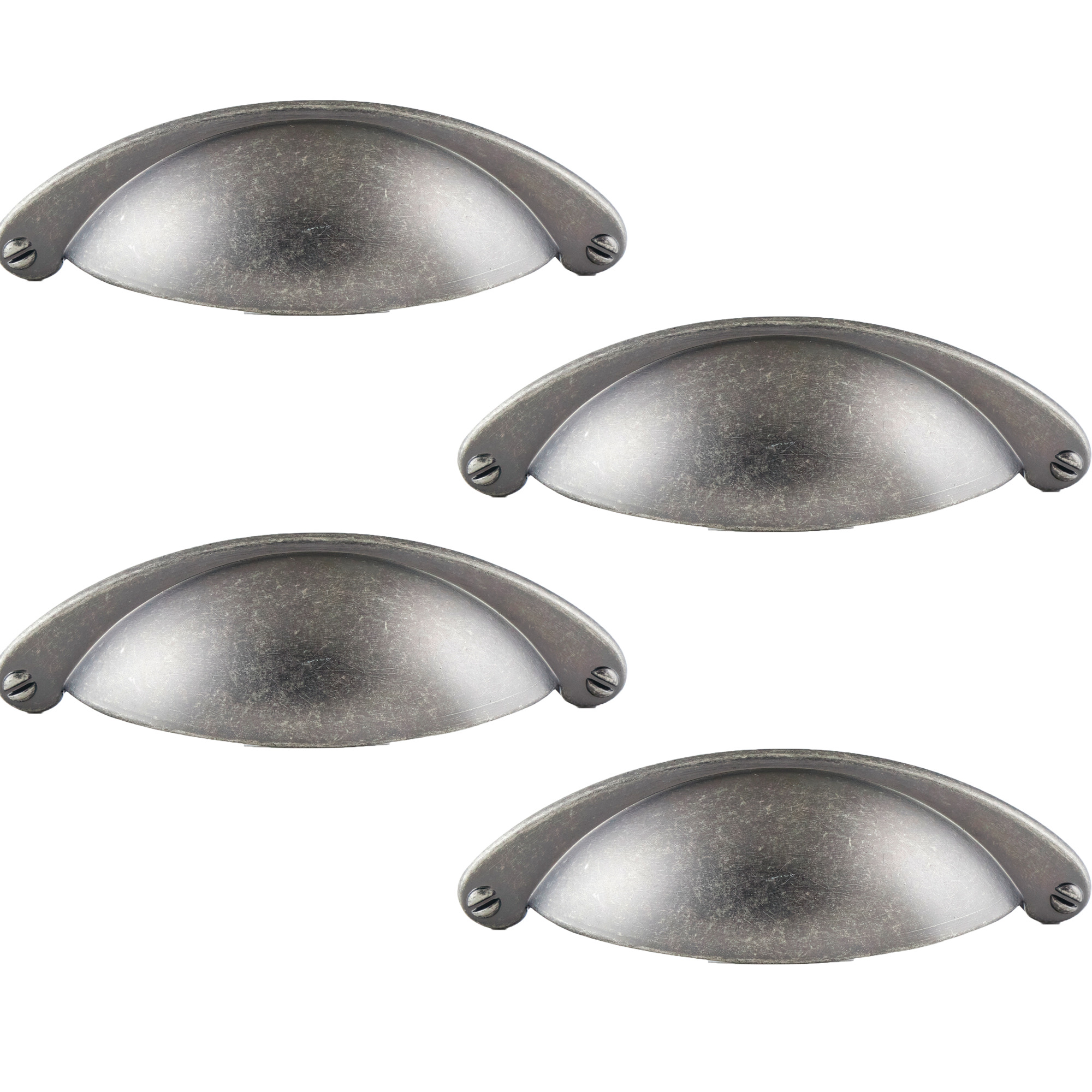 Комплект из 4 шт., ручка-ракушка для мебели, ручка мебельная JET, замак, цвет серебро, Серебристый, Shell 
Комплект из 4 шт., ручка-ракушка для мебели, ручка мебельная JET, замак, цвет серебро, Серебристый, Shell