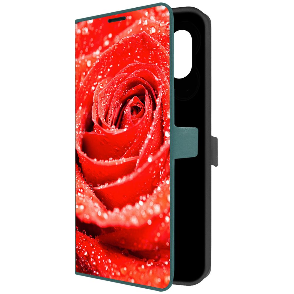 Чехол-книжка Krutoff Eco Book для Samsung Galaxy A04e (A042) Роза (зелёный опал), Зеленый
Чехол-книжка Krutoff Eco Book для Samsung Galaxy A04e (A042) Роза (зелёный опал), Зеленый