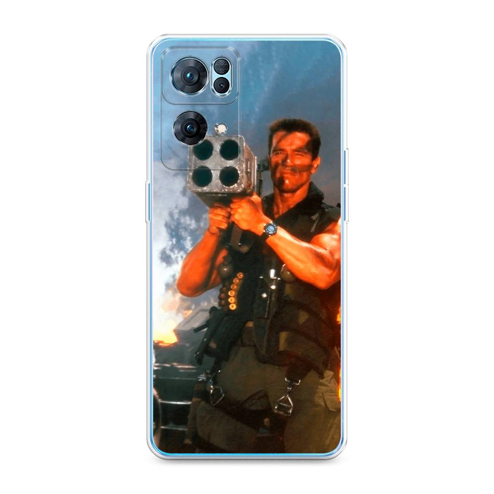 Чехол на Oppo Reno 7 Pro "Арнольд Шварцнеггер с базукой", Голубой;коричневый, 258250-6
Чехол на Oppo Reno 7 Pro "Арнольд Шварцнеггер с базукой", Голубой;коричневый, 258250-6