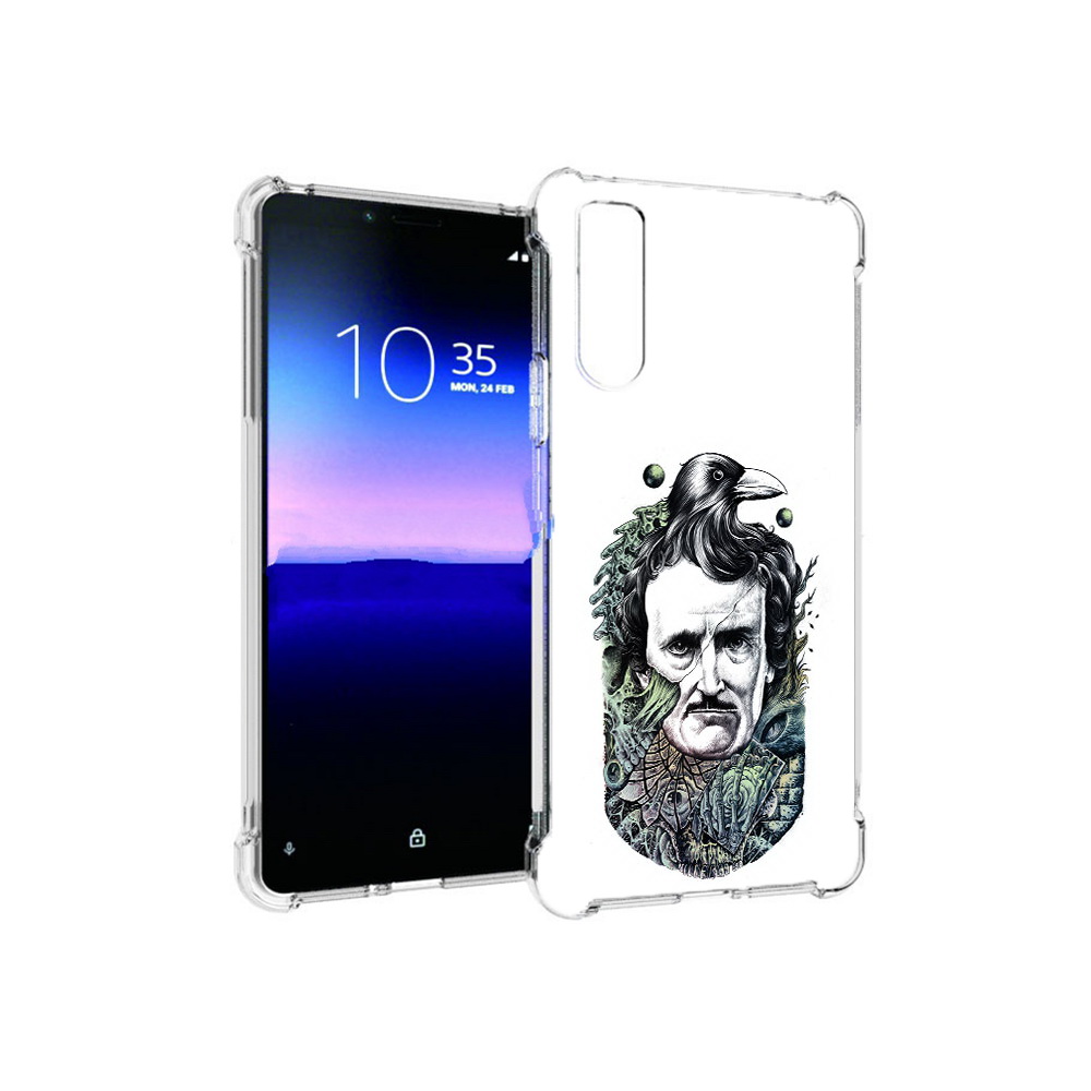 Чехол MyPads Tocco для Sony Xperia 10 II Эдгар Аллан с вороном (PT158941.227.203), Прозрачный, Tocco
Чехол MyPads Tocco для Sony Xperia 10 II Эдгар Аллан с вороном (PT158941.227.203), Прозрачный, Tocco