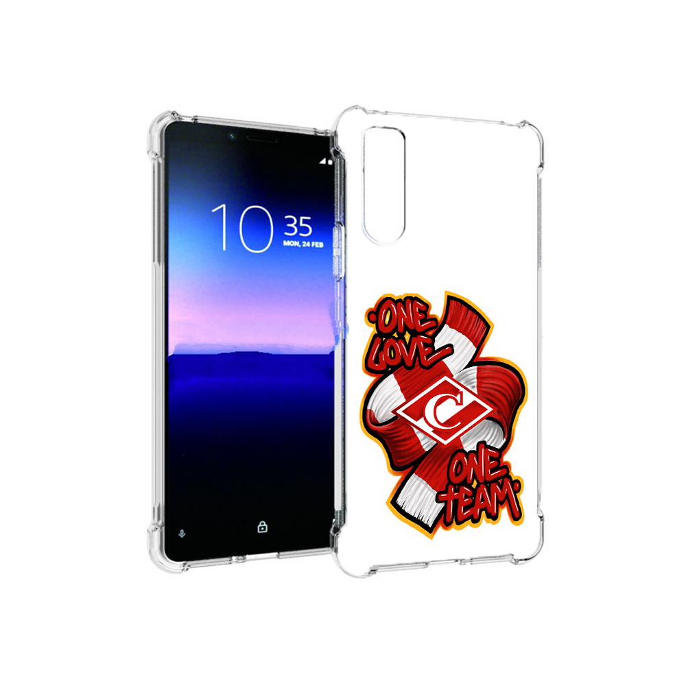 Чехол MyPads Tocco для Sony Xperia 10 II ФК спарак 1 любовь (PT158941.227.184), Прозрачный, Tocco
Чехол MyPads Tocco для Sony Xperia 10 II ФК спарак 1 любовь (PT158941.227.184), Прозрачный, Tocco