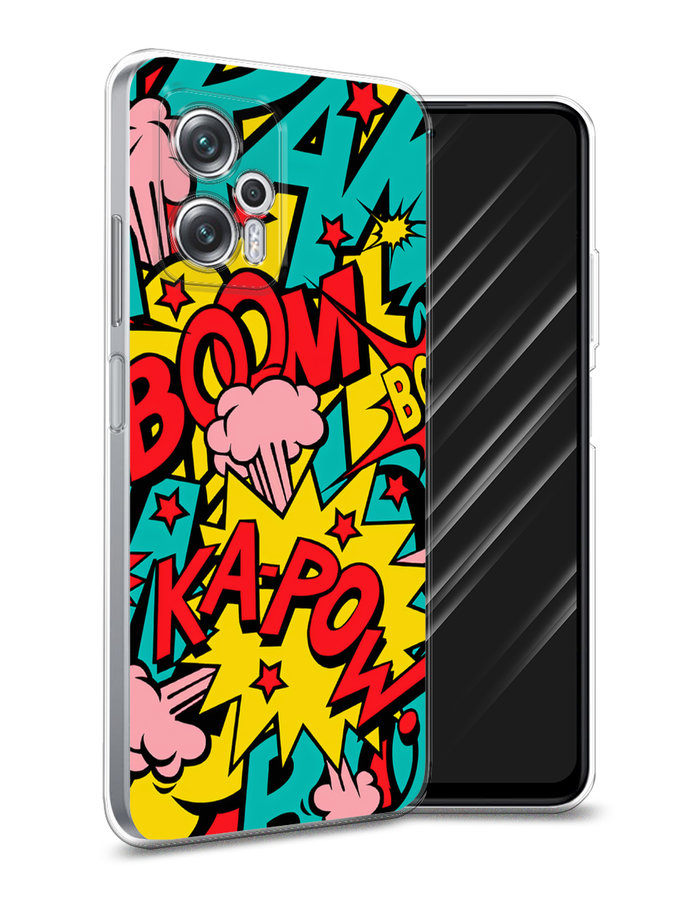 Чехол Awog на Poco X4 GT/Redmi Note 11T Pro/11T Pro Plus "Постер pop art", Разноцветный, 315550-9
Чехол Awog на Poco X4 GT/Redmi Note 11T Pro/11T Pro Plus "Постер pop art", Разноцветный, 315550-9