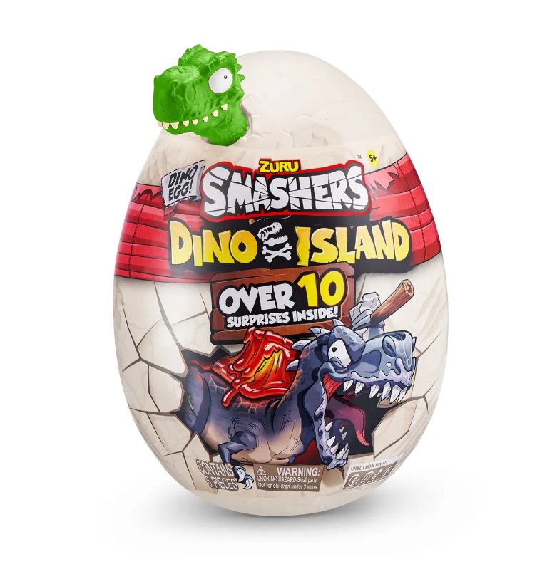 Игровой набор Zuru Smashers Dino Island 10 сюрпризов 18 см 7486 Динозавр зеленый, Dino Island
Игровой набор Zuru Smashers Dino Island 10 сюрпризов 18 см 7486 Динозавр зеленый, Dino Island