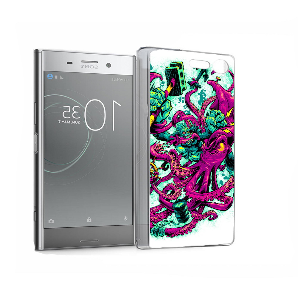 Чехол MyPads Tocco для Sony Xperia XZ Premium фиолетовый кракен (PT67145.226.657), Прозрачный, Tocco
Чехол MyPads Tocco для Sony Xperia XZ Premium фиолетовый кракен (PT67145.226.657), Прозрачный, Tocco