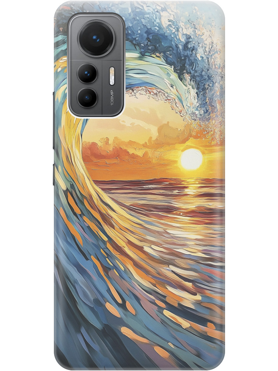 Силиконовый чехол на Xiaomi 12 Lite с принтом "Волна и закат", Прозрачный;желтый;синий, 740133341
Силиконовый чехол на Xiaomi 12 Lite с принтом "Волна и закат", Прозрачный;желтый;синий, 740133341