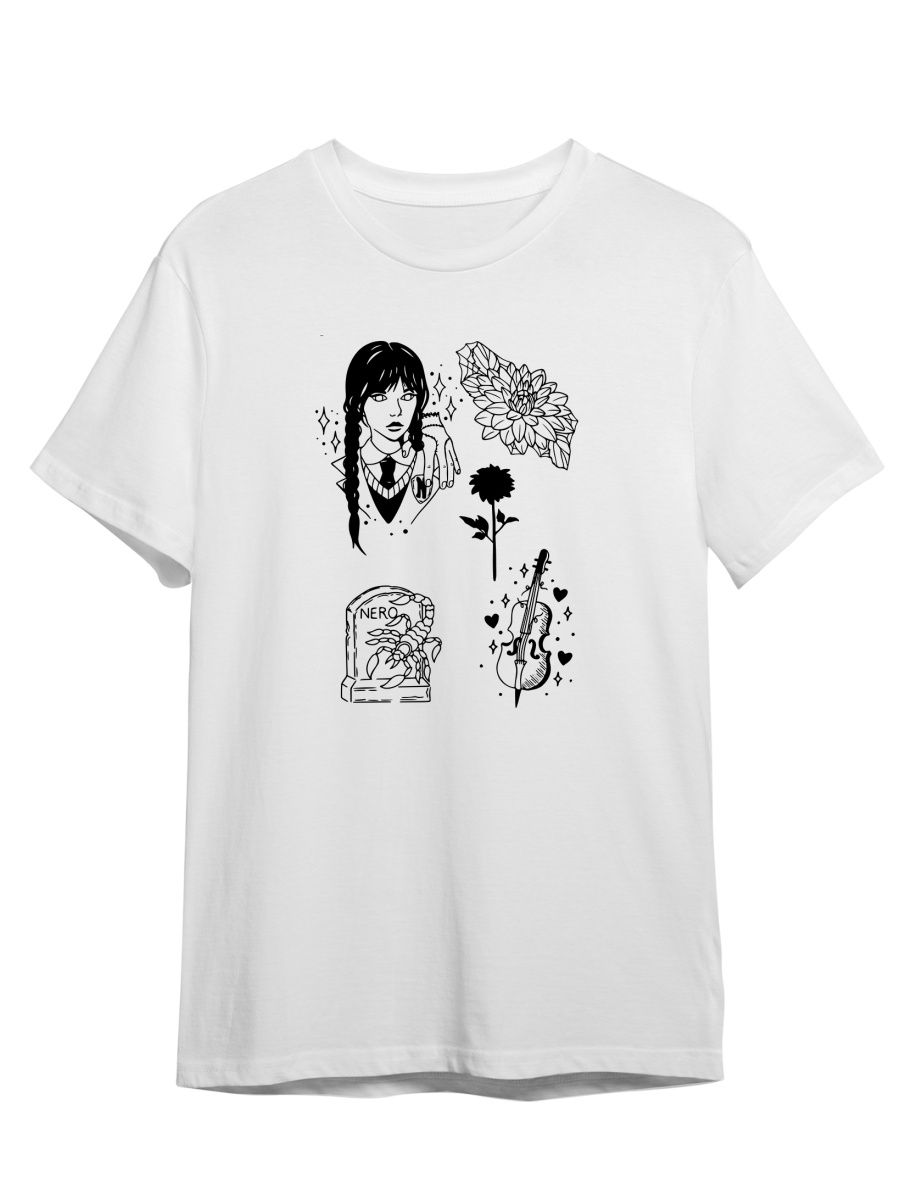Футболка унисекс СувенирShop Wednesday/Уэнсдэй/Венсдей 52 белая XL, Белый, "Wednesday/Уэнсдэй/Венсдей" 52
Футболка унисекс СувенирShop Wednesday/Уэнсдэй/Венсдей 52 белая XL, Белый, "Wednesday/Уэнсдэй/Венсдей" 52