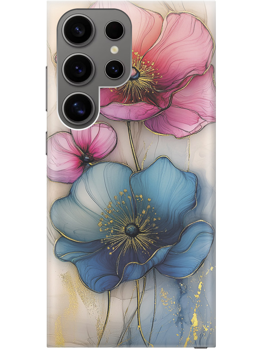 Силиконовый чехол на Samsung Galaxy S24 Ultra с принтом "Голубые и розовые ирисы", Прозрачный;голубой;розовый, 779823523
Силиконовый чехол на Samsung Galaxy S24 Ultra с принтом "Голубые и розовые ирисы", Прозрачный;голубой;розовый, 779823523
