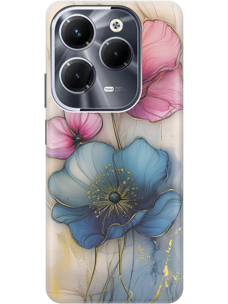 Силиконовый чехол на Infinix Hot 40 / Hot 40 Pro с принтом "Голубые и розовые ирисы", Прозрачный;голубой;розовый, 778679223
Силиконовый чехол на Infinix Hot 40 / Hot 40 Pro с принтом "Голубые и розовые ирисы", Прозрачный;голубой;розовый, 778679223