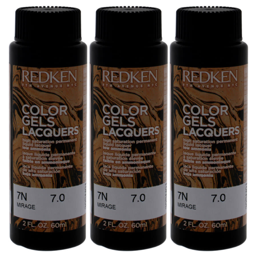 Краска для волос Redken Color Gels Lacquers 7N P1594100 3*60 мл Mirage, Коричневый
Краска для волос Redken Color Gels Lacquers 7N P1594100 3*60 мл Mirage, Коричневый
