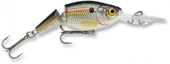 Воблер Rapala Jointed Shad Rap 8 г, 50 мм, SD, 1 шт., Черный;серый;желтый, Jointed Shad Rap
Воблер Rapala Jointed Shad Rap 8 г, 50 мм, SD, 1 шт., Черный;серый;желтый, Jointed Shad Rap