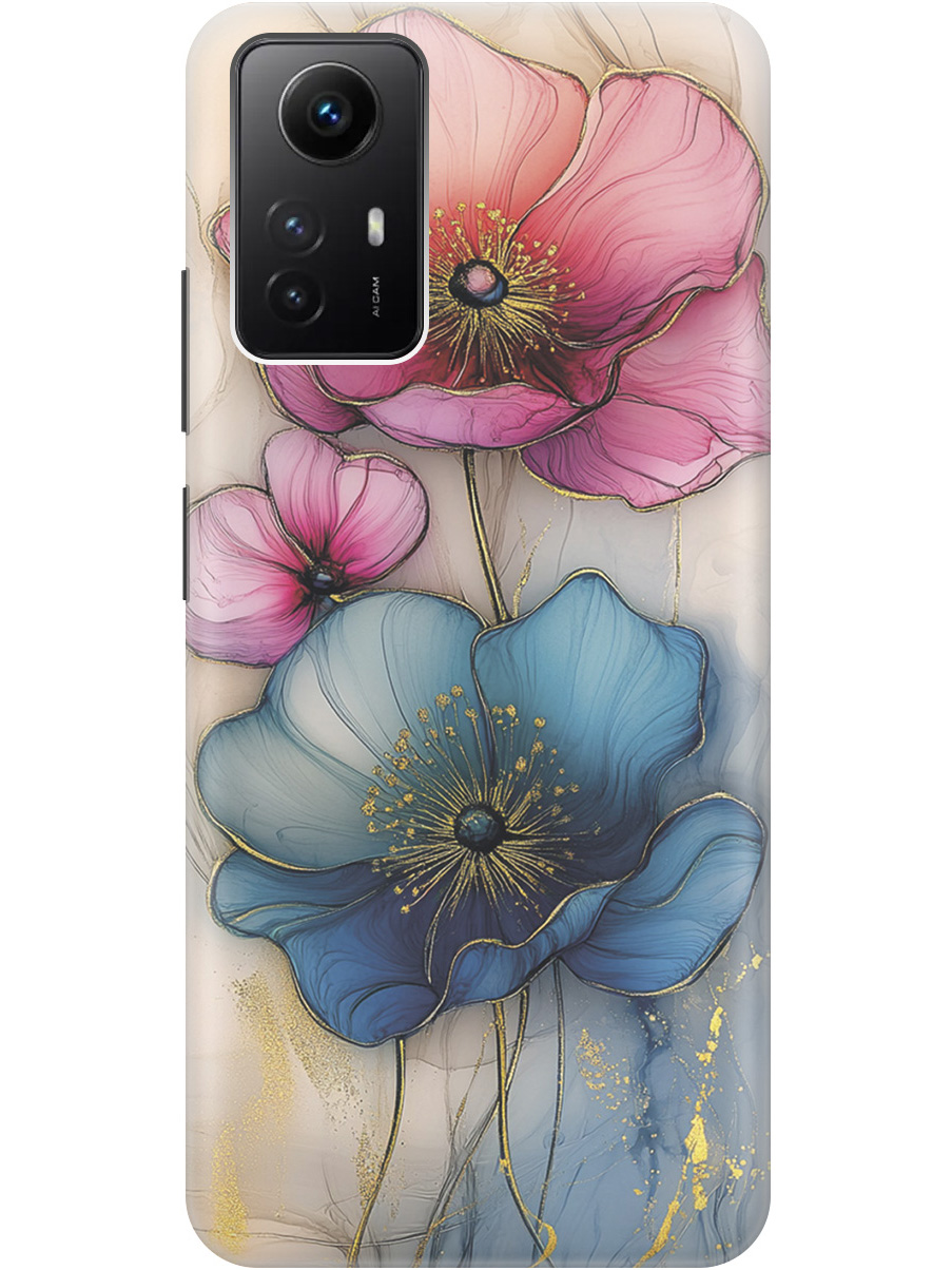 Силиконовый чехол на Xiaomi Redmi Note 12s с принтом "Голубые и розовые ирисы", Прозрачный;голубой;розовый, 778676923
Силиконовый чехол на Xiaomi Redmi Note 12s с принтом "Голубые и розовые ирисы", Прозрачный;голубой;розовый, 778676923