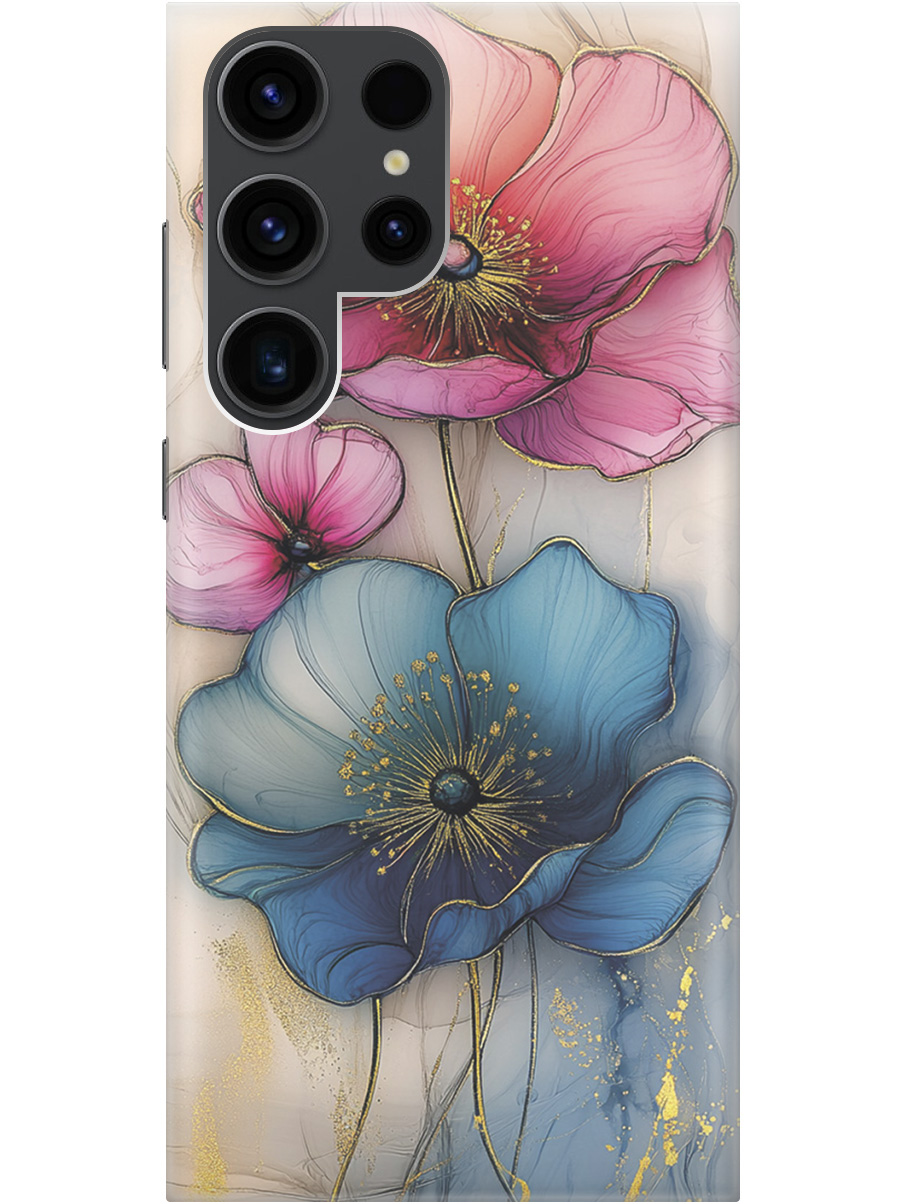 Силиконовый чехол на Samsung Galaxy S23 Ultra с принтом "Голубые и розовые ирисы", Прозрачный;голубой;розовый, 767959423
Силиконовый чехол на Samsung Galaxy S23 Ultra с принтом "Голубые и розовые ирисы", Прозрачный;голубой;розовый, 767959423