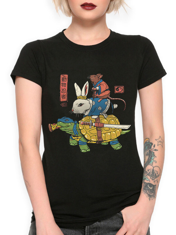 Футболка женская Design Heroes Зверушки Ниндзя / Animals Ninja черная M, Зверушки Ниндзя / Animals Ninja
Футболка женская Design Heroes Зверушки Ниндзя / Animals Ninja черная M, Зверушки Ниндзя / Animals Ninja