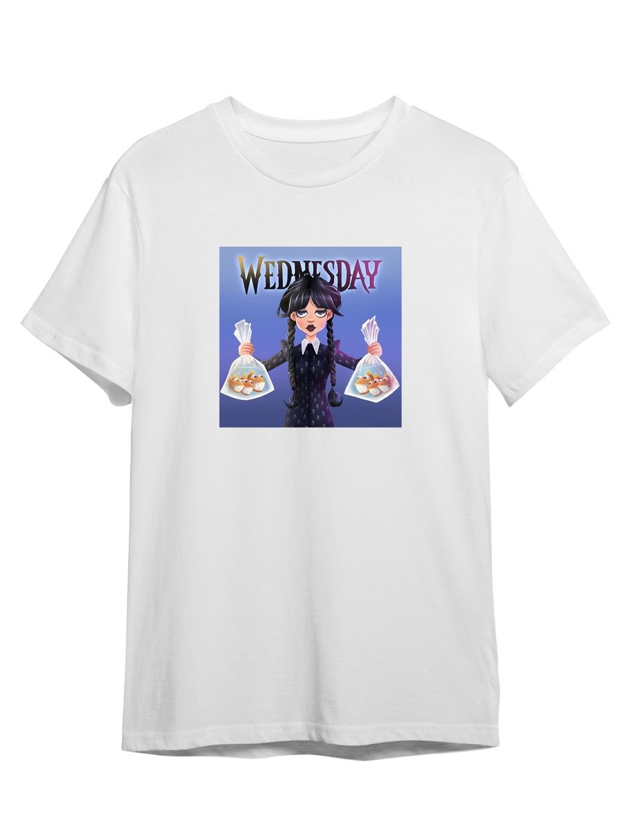 Футболка унисекс СувенирShop Wednesday/Уэнсдэй/Венсдей 41 белая M, Белый, "Wednesday/Уэнсдэй/Венсдей" 41
Футболка унисекс СувенирShop Wednesday/Уэнсдэй/Венсдей 41 белая M, Белый, "Wednesday/Уэнсдэй/Венсдей" 41
