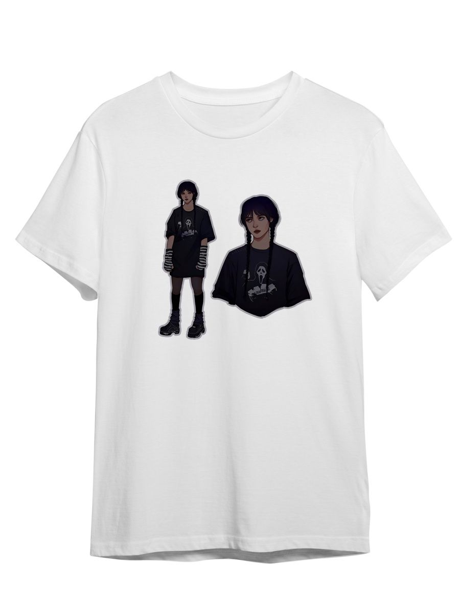 Футболка унисекс СувенирShop Wednesday/Уэнсдэй/Венсдей 40 белая 2XL, Белый, "Wednesday/Уэнсдэй/Венсдей" 40
Футболка унисекс СувенирShop Wednesday/Уэнсдэй/Венсдей 40 белая 2XL, Белый, "Wednesday/Уэнсдэй/Венсдей" 40