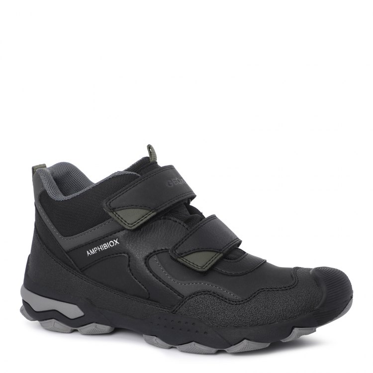 фото Кроссовки geox j buller boy b abx для мальчиков, черный 27 eu