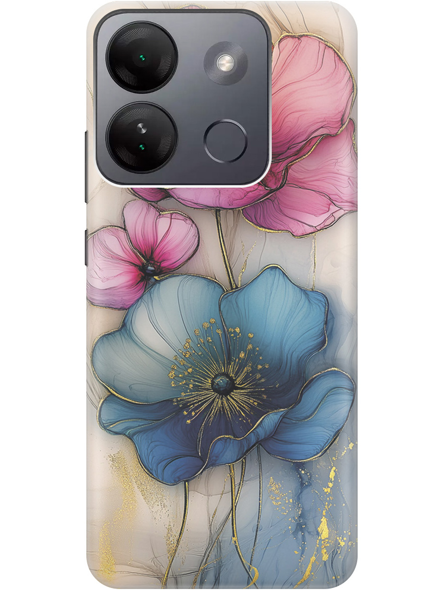 Силиконовый чехол на Infinix Smart 7 HD с принтом "Голубые и розовые ирисы", Прозрачный;голубой;розовый, 769392023
Силиконовый чехол на Infinix Smart 7 HD с принтом "Голубые и розовые ирисы", Прозрачный;голубой;розовый, 769392023