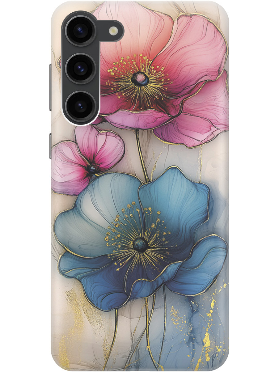 Силиконовый чехол на Samsung Galaxy S23+ с принтом "Голубые и розовые ирисы", Прозрачный;голубой;розовый, 767959323
Силиконовый чехол на Samsung Galaxy S23+ с принтом "Голубые и розовые ирисы", Прозрачный;голубой;розовый, 767959323