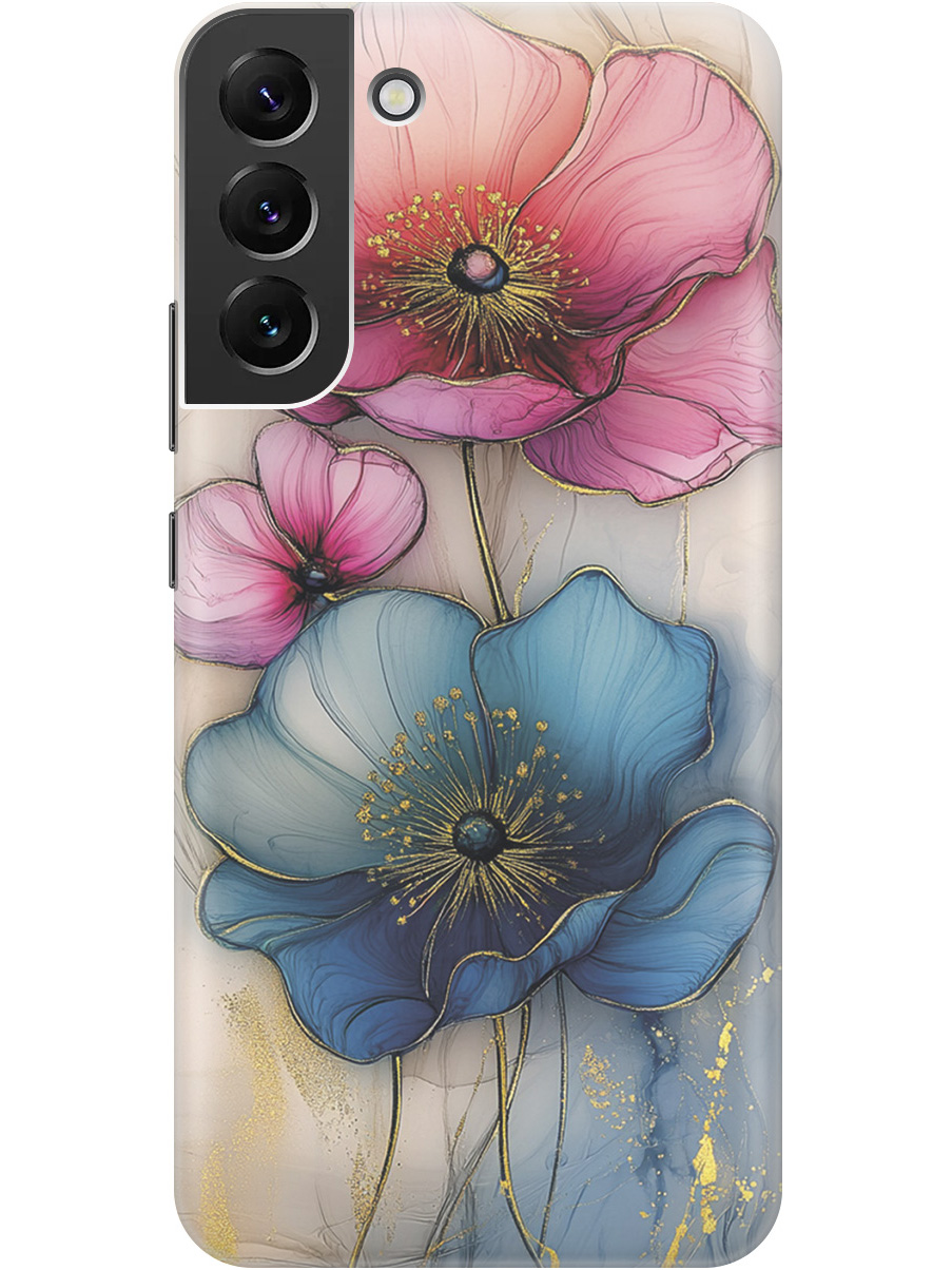 Силиконовый чехол на Samsung Galaxy S22+ с принтом "Голубые и розовые ирисы", Прозрачный;голубой;розовый, 735250023
Силиконовый чехол на Samsung Galaxy S22+ с принтом "Голубые и розовые ирисы", Прозрачный;голубой;розовый, 735250023