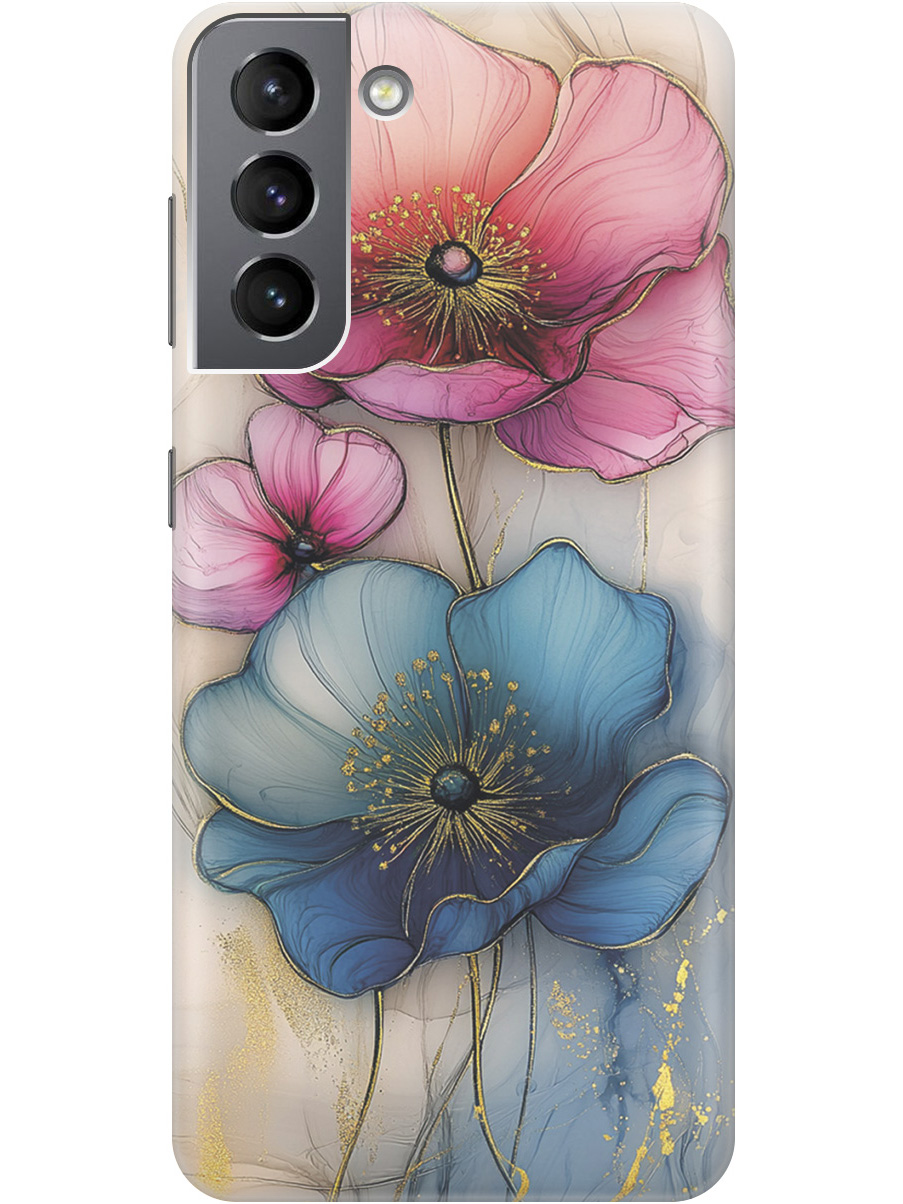 Силиконовый чехол на Samsung Galaxy S21 с принтом "Голубые и розовые ирисы", Прозрачный;голубой;розовый, 724125023
Силиконовый чехол на Samsung Galaxy S21 с принтом "Голубые и розовые ирисы", Прозрачный;голубой;розовый, 724125023