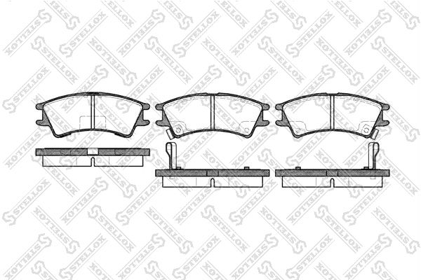 Колодки дисковые п. с антискрип. пластинами Hyundai Atos/Atos Prime 1.0i 12V 686 002B-SX
Колодки дисковые п. с антискрип. пластинами Hyundai Atos/Atos Prime 1.0i 12V 686 002B-SX