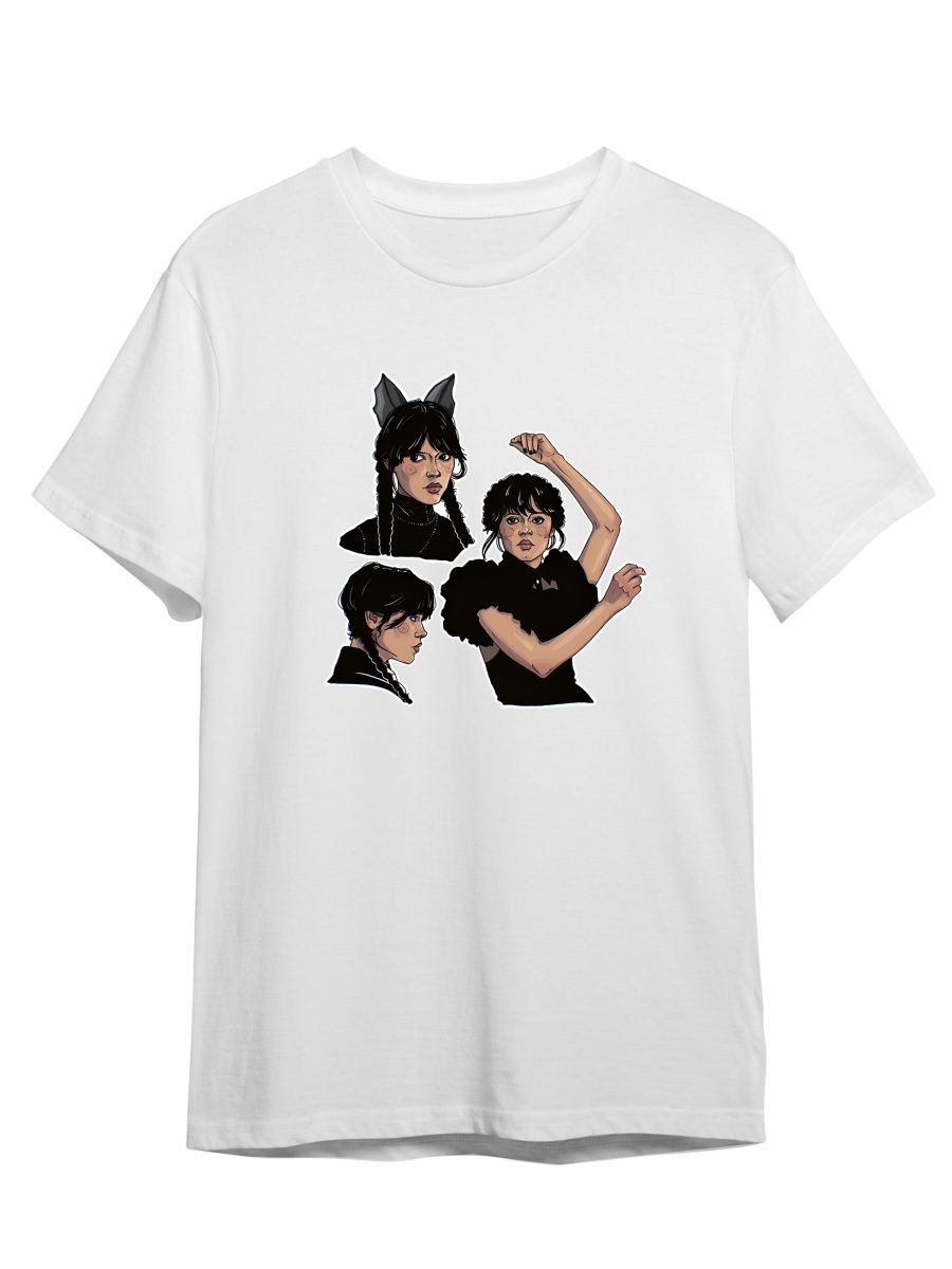 Футболка унисекс СувенирShop Wednesday/Уэнсдэй/Венсдей 36 белая 4XL, Белый, "Wednesday/Уэнсдэй/Венсдей" 36
Футболка унисекс СувенирShop Wednesday/Уэнсдэй/Венсдей 36 белая 4XL, Белый, "Wednesday/Уэнсдэй/Венсдей" 36