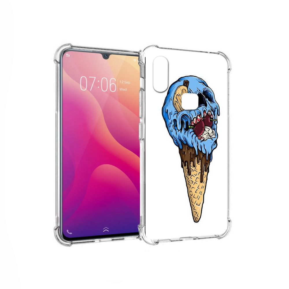 Чехол MyPads Tocco для Vivo V11i мороженное череп (PT119353.424.484), Прозрачный, Tocco
Чехол MyPads Tocco для Vivo V11i мороженное череп (PT119353.424.484), Прозрачный, Tocco