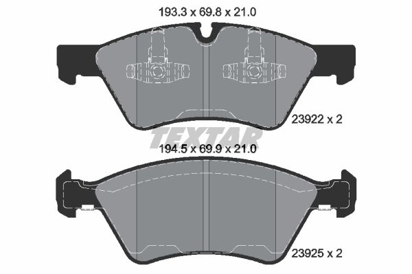 Колодки тормозные дисковые передн MERCEDES-BENZ: E-CLASS 03-, E-CLASS T-Model 03-, GL-CLAS
Колодки тормозные дисковые передн MERCEDES-BENZ: E-CLASS 03-, E-CLASS T-Model 03-, GL-CLAS