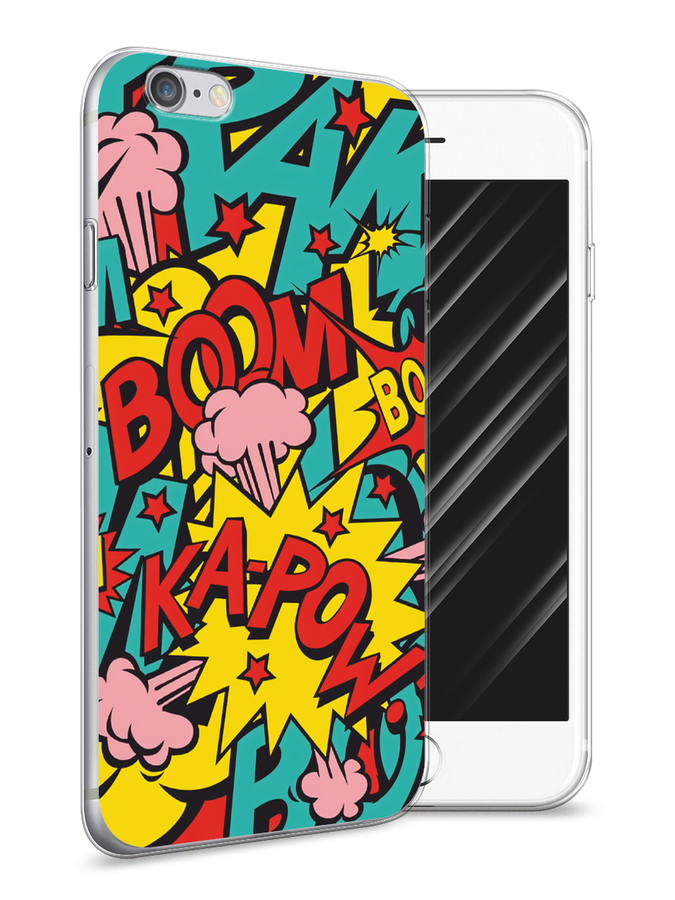 Чехол Awog на Apple iPhone 6S / Айфон 6S "Постер pop art", Разноцветный, 0104S50-9
Чехол Awog на Apple iPhone 6S / Айфон 6S "Постер pop art", Разноцветный, 0104S50-9