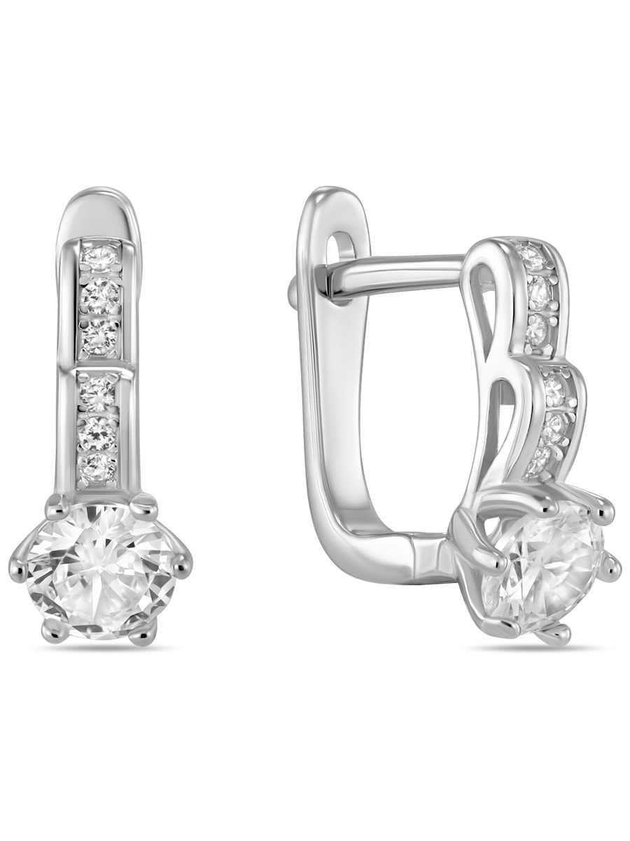 Серьги из серебра с фианитом MIUZ Diamonds (Московский ювелирный завод) E2036-SL-4010, E2036-SL-4010
Серьги из серебра с фианитом MIUZ Diamonds (Московский ювелирный завод) E2036-SL-4010, E2036-SL-4010