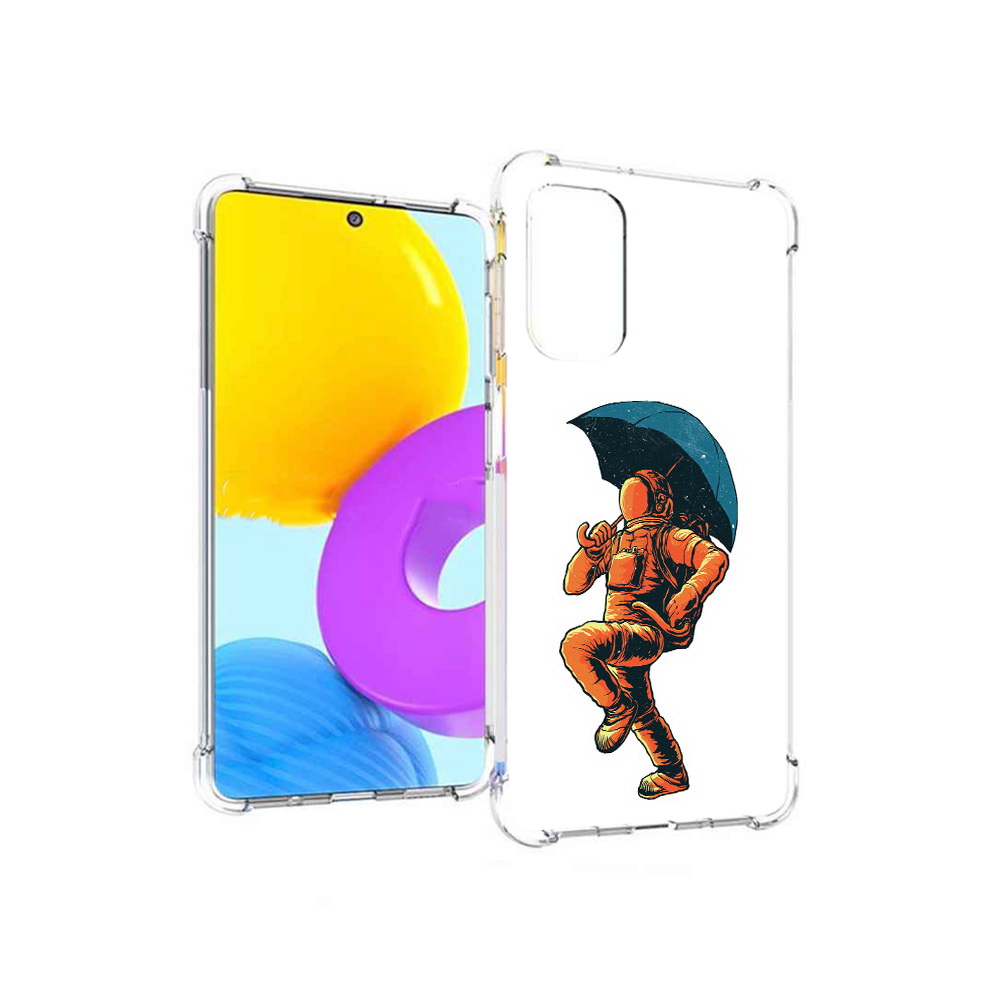 Чехол MyPads Tocco для Samsung Galaxy M52 5G шагающий космонавт с зонтом, Прозрачный, Tocco
Чехол MyPads Tocco для Samsung Galaxy M52 5G шагающий космонавт с зонтом, Прозрачный, Tocco