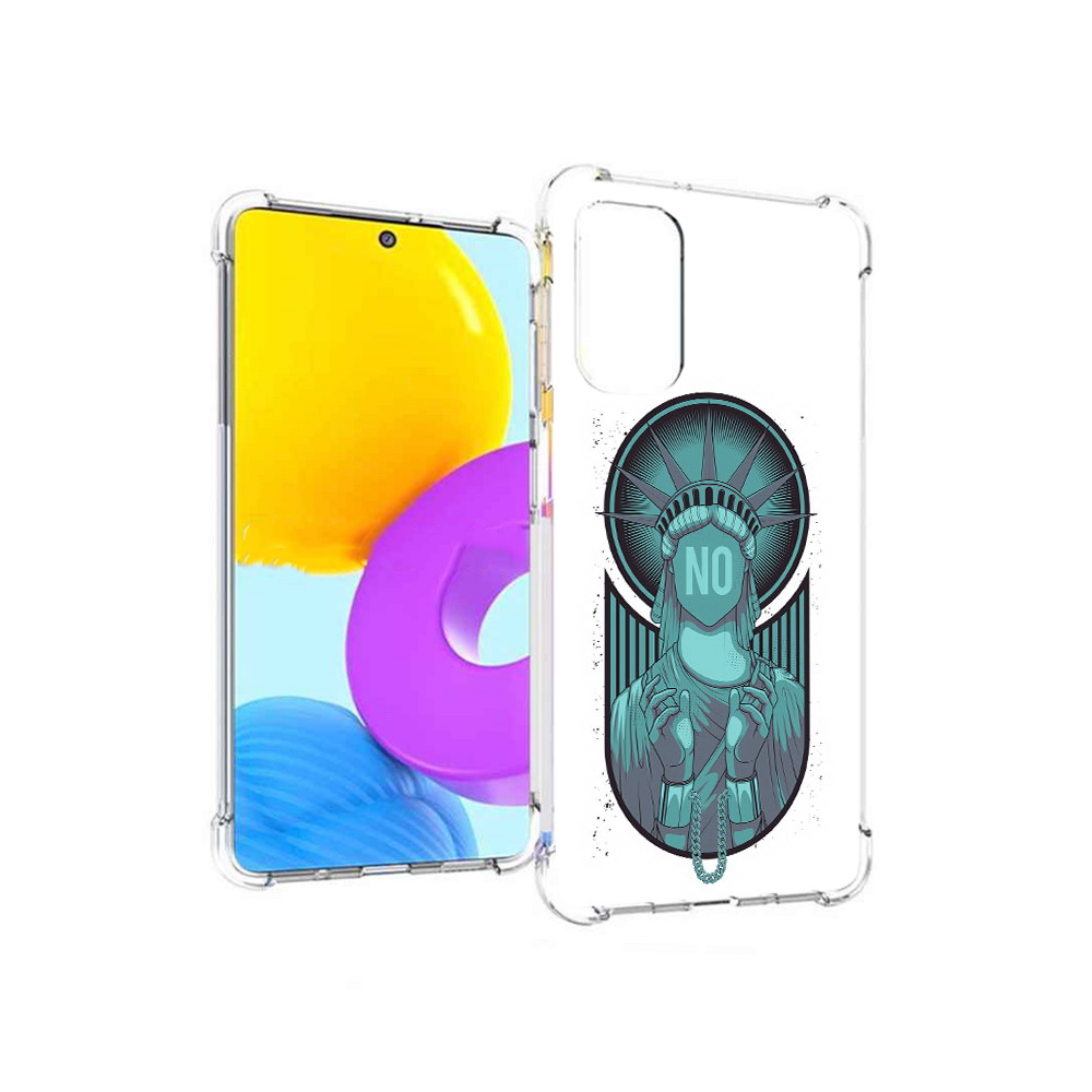 Чехол MyPads Tocco для Samsung Galaxy M52 5G статуя свободы зеленый (PT226932.542.623), Прозрачный, Tocco
Чехол MyPads Tocco для Samsung Galaxy M52 5G статуя свободы зеленый (PT226932.542.623), Прозрачный, Tocco