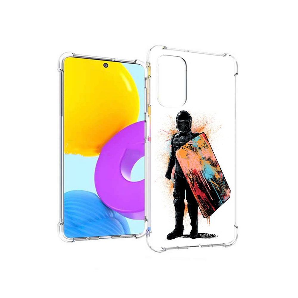 Чехол MyPads Tocco для Samsung Galaxy M52 5G солдат с красочным щитом (PT226932.542.614), Прозрачный, Tocco
Чехол MyPads Tocco для Samsung Galaxy M52 5G солдат с красочным щитом (PT226932.542.614), Прозрачный, Tocco