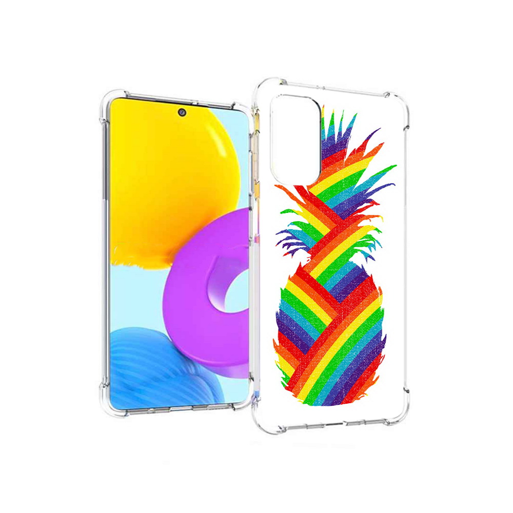 Чехол MyPads Tocco для Samsung Galaxy M52 5G радужный ананас (PT226932.542.566), Прозрачный, Tocco
Чехол MyPads Tocco для Samsung Galaxy M52 5G радужный ананас (PT226932.542.566), Прозрачный, Tocco