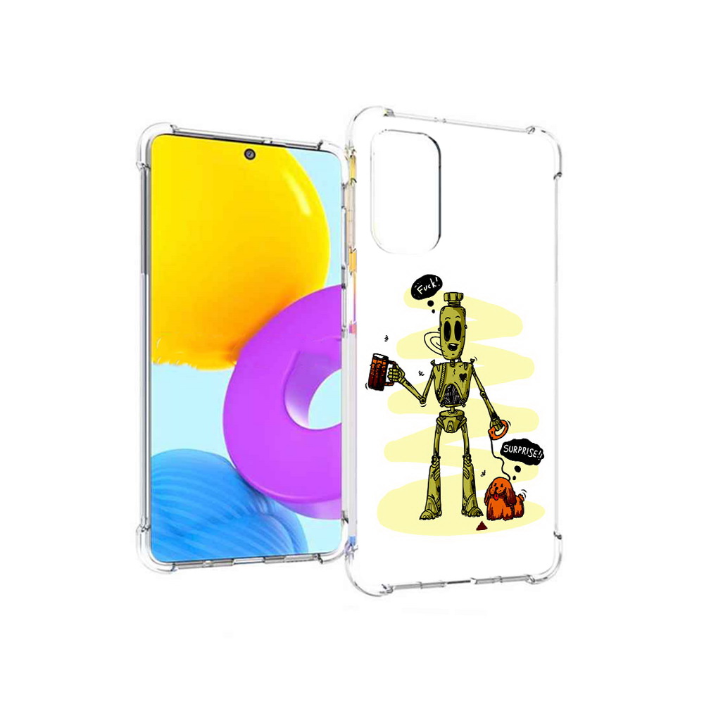 Чехол MyPads Tocco для Samsung Galaxy M52 5G прикольный робот (PT226932.542.557), Прозрачный, Tocco
Чехол MyPads Tocco для Samsung Galaxy M52 5G прикольный робот (PT226932.542.557), Прозрачный, Tocco