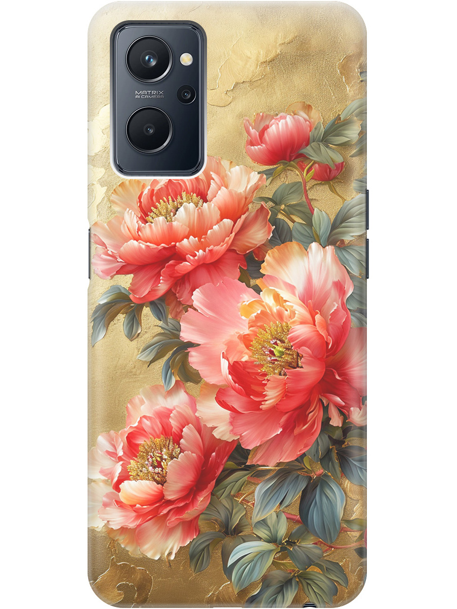 Силиконовый чехол на Realme 9i с принтом "Винтажные пионы", Прозрачный;зеленый;золотистый;красный, 740189423
Силиконовый чехол на Realme 9i с принтом "Винтажные пионы", Прозрачный;зеленый;золотистый;красный, 740189423