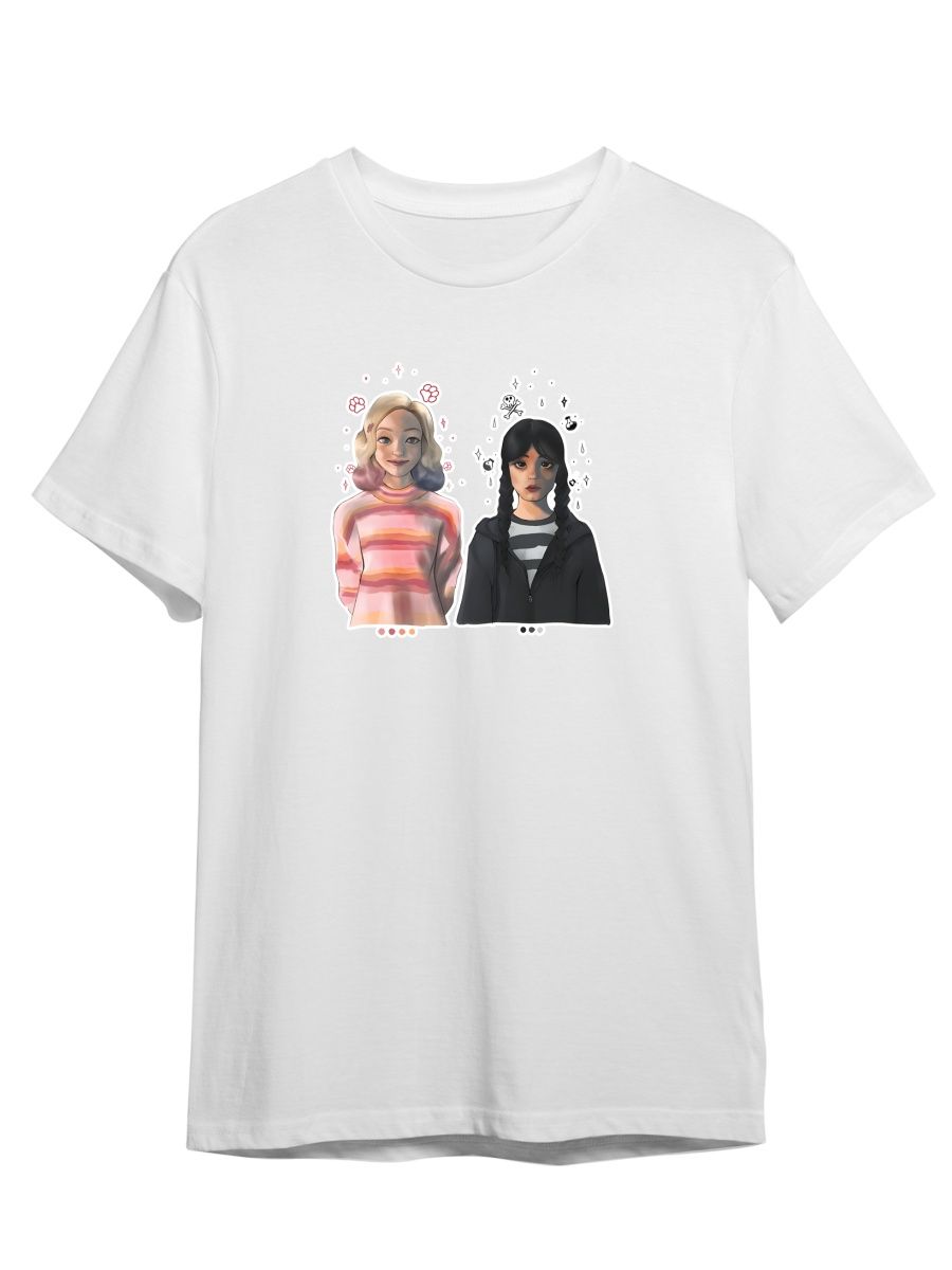 Футболка унисекс СувенирShop Wednesday/Уэнсдэй/Венсдей 7 белая M, Белый, "Wednesday/Уэнсдэй/Венсдей" 7
Футболка унисекс СувенирShop Wednesday/Уэнсдэй/Венсдей 7 белая M, Белый, "Wednesday/Уэнсдэй/Венсдей" 7
