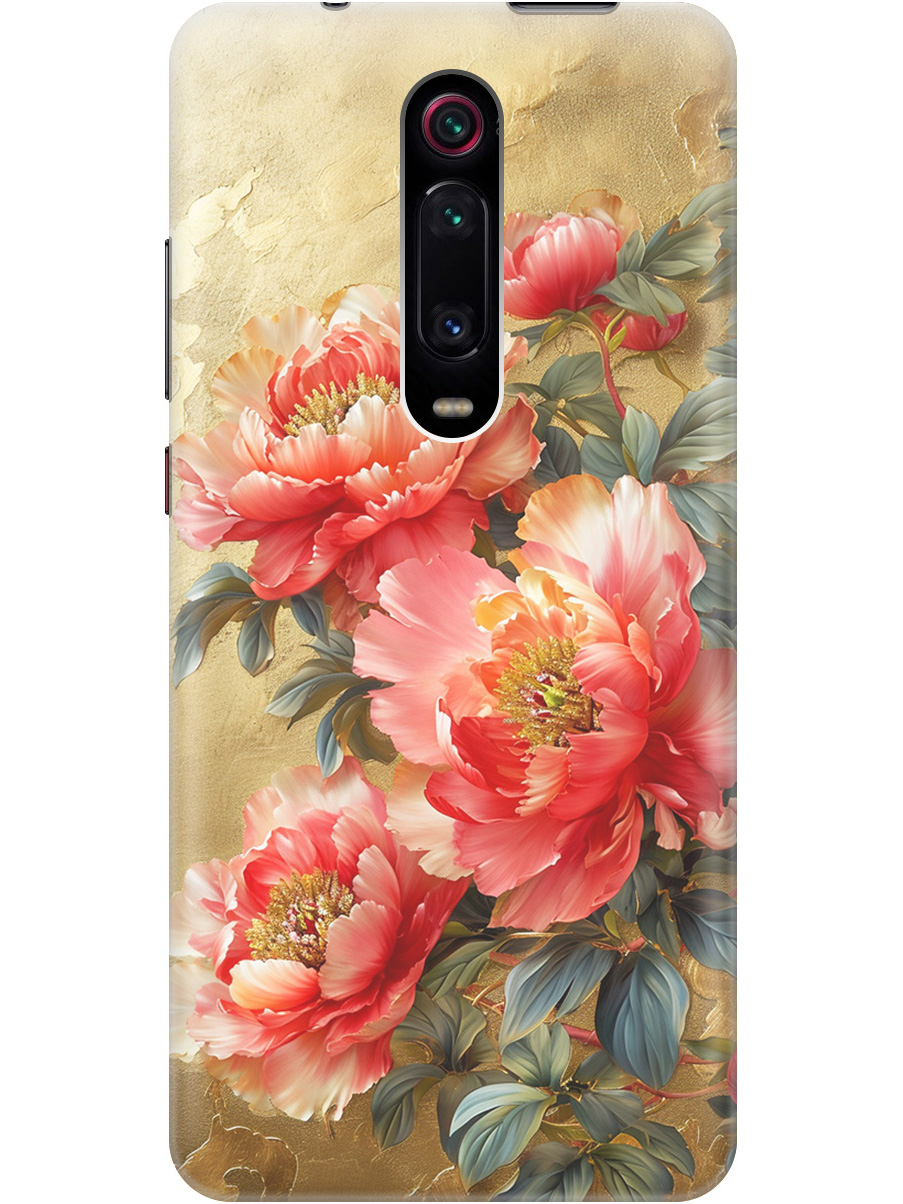 Силиконовый чехол на Xiaomi Mi 9T / Mi 9T Pro / K20 / K20 Pro с принтом "Винтажные пионы", Прозрачный;зеленый;золотистый;красный, 721421623
Силиконовый чехол на Xiaomi Mi 9T / Mi 9T Pro / K20 / K20 Pro с принтом "Винтажные пионы", Прозрачный;зеленый;золотистый;красный, 721421623