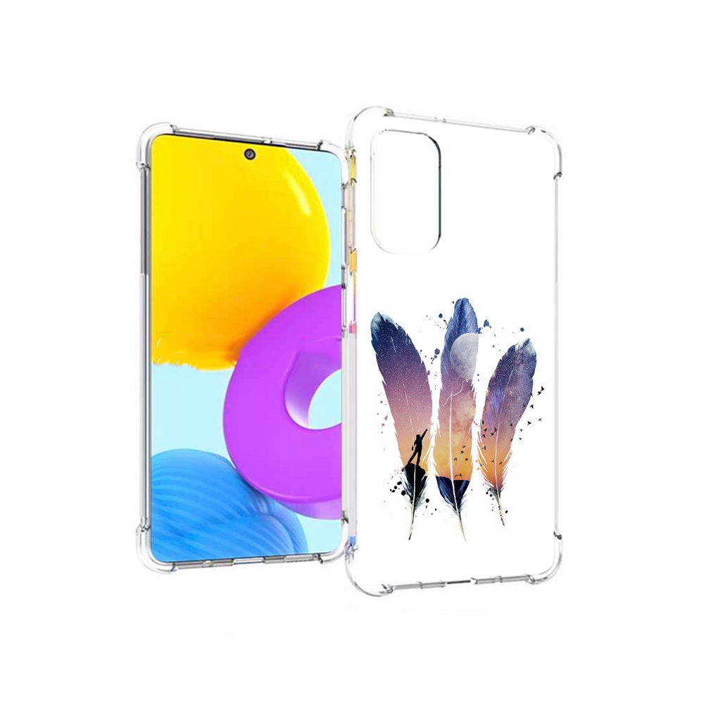 Чехол MyPads Tocco для Samsung Galaxy M52 5G небесные перья (PT226932.542.519), Прозрачный, Tocco
Чехол MyPads Tocco для Samsung Galaxy M52 5G небесные перья (PT226932.542.519), Прозрачный, Tocco