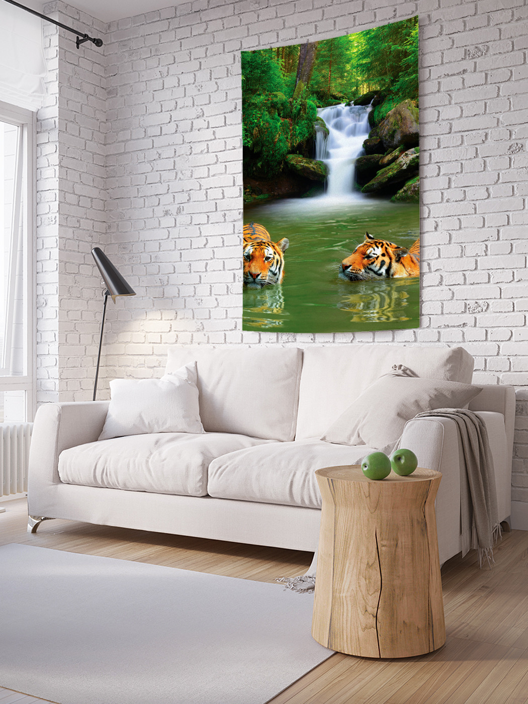 Вертикальное фотопанно на стену JoyArty Тигры прохлаждаются 100x150 см, Тигры прохлаждаются
Вертикальное фотопанно на стену JoyArty Тигры прохлаждаются 100x150 см, Тигры прохлаждаются