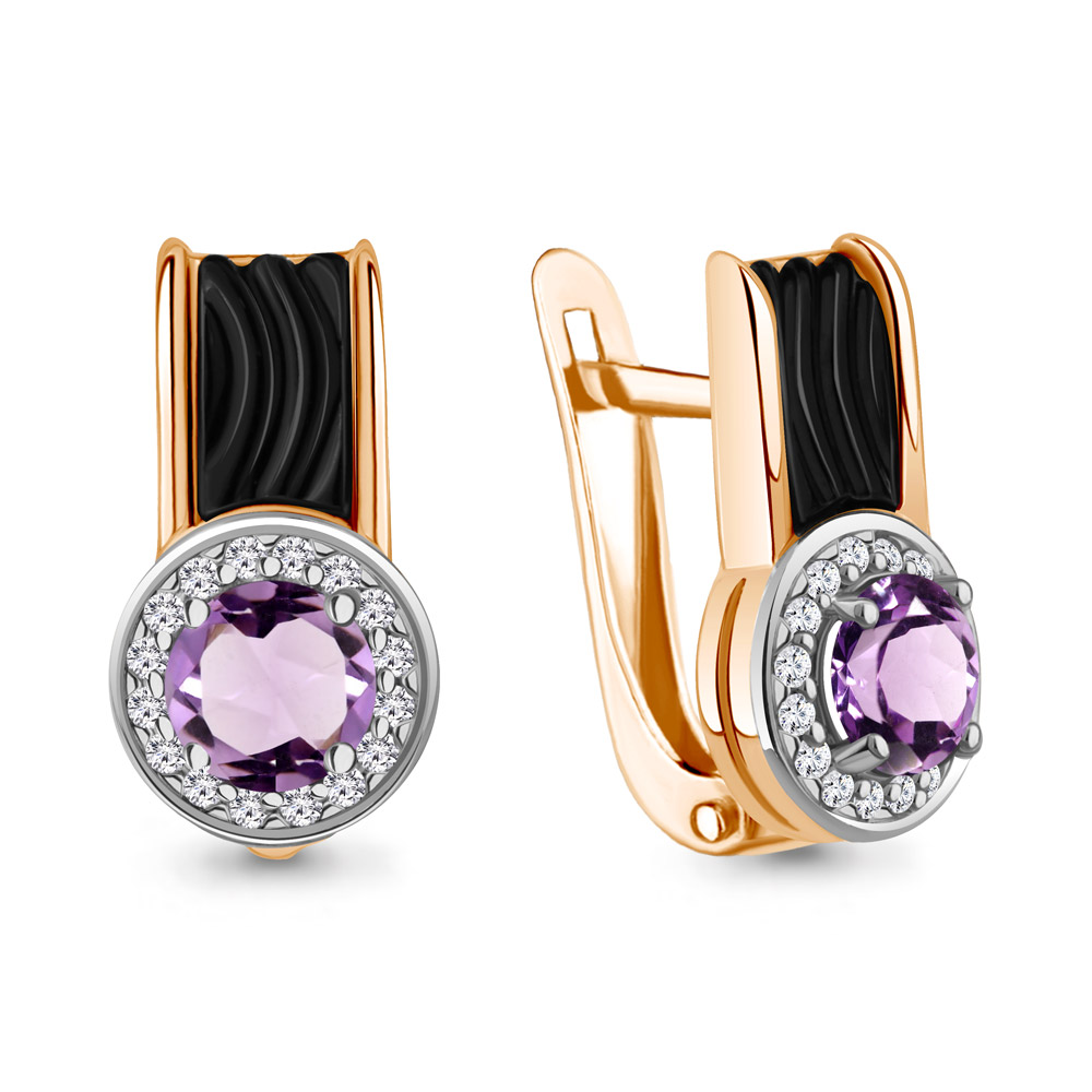 Серьги из серебра с аметистом Aquamarine Aquamarine 4712604А_925_з, 4712604А_925_з
Серьги из серебра с аметистом Aquamarine Aquamarine 4712604А_925_з, 4712604А_925_з