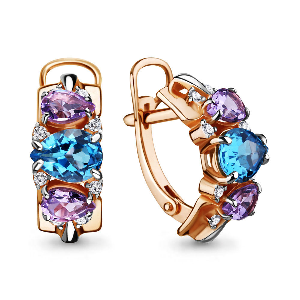 Серьги из серебра с топазом\аметистом\фианитом Aquamarine Aquamarine 4708330А_925_з, 4708330А_925_з
Серьги из серебра с топазом\аметистом\фианитом Aquamarine Aquamarine 4708330А_925_з, 4708330А_925_з